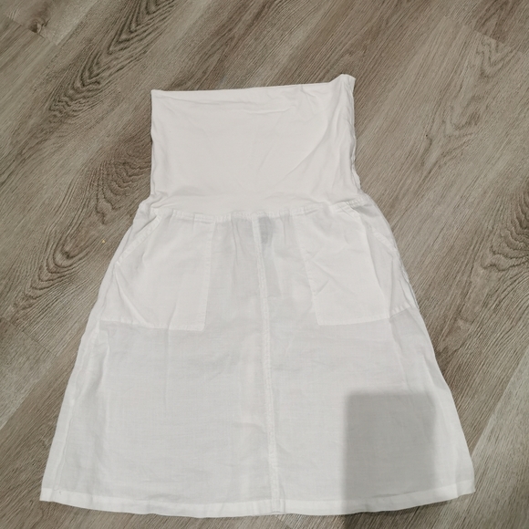 Dresses & Skirts - MNG white cotton Sport skirt with pockets